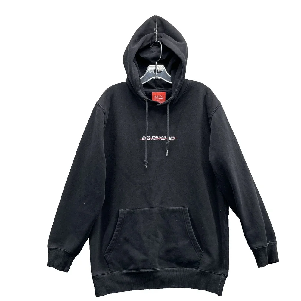 Ikigai Garage Hoodie Large Japanese Streetwear Anime Dream Streetwear Y2k Skate